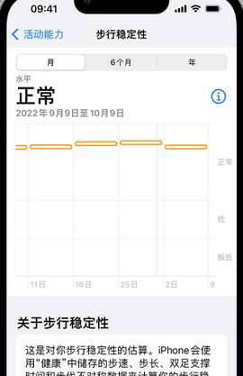 泰山iPhone手机维修如何在iPhone开启'步行稳定性通知'