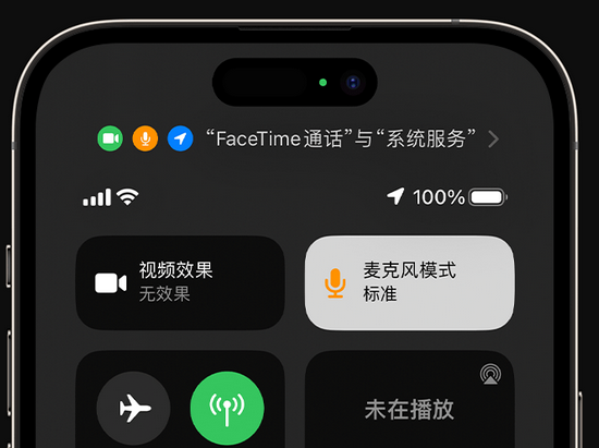 泰山苹果授权维修网点分享iPhone在通话时让你的声音更清晰 