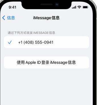 泰山apple维修iPhone上无法正常发送iMessage信息 