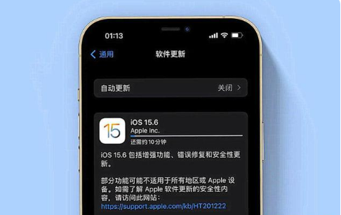 泰山苹果手机维修分享iOS 15.6续航怎么样 