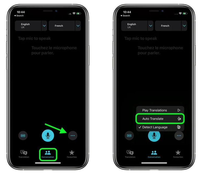 泰山苹果手机维修分享iOS 15 “翻译” App 新改进 