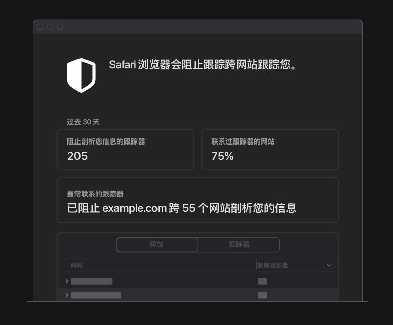 泰山苹果手机维修分享如何在 Safari 浏览器中查看和打开隐私报告 