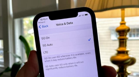 泰山苹果手机维修分享iPhone 12如何打开或关闭5G网络 